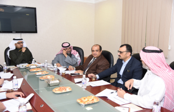 Photos of the meetings of the Deanship of Graduate Studies Council